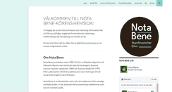 Desktop Screenshot of nobe.ch